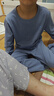 蕉內(nèi)301H兒童睡衣男女童純棉透氣家居服套裝寶寶大童長(zhǎng)袖不粘人春秋季 曬單實(shí)拍圖