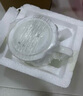 京東京造 茶杯 陶瓷泡茶水杯子辦公室會議杯帶蓋純白可定制 360ml 1只裝 曬單實拍圖