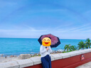 C'mon 防曬太陽(yáng)傘遮陽(yáng)傘女防紫外線小巧便攜口袋傘晴雨傘 胭脂粉五折傘 曬單實(shí)拍圖
