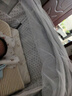 ANGI BABY新生兒嬰兒床帶尿布臺(tái)可拼接大床寶寶搖搖床可移動(dòng)多功能哄睡神器 莫蘭迪灰 尿布臺(tái)+椰棕棕墊+禮包 曬單實(shí)拍圖