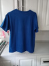 夏季女裝短袖t恤女純棉韓版大碼休閑時(shí)尚印花寬松百搭上衣體恤衫 克萊因藍椰樹(shù) 2XL碼【建議125-140斤】 曬單實(shí)拍圖