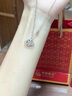央創(chuàng)時(shí)尚中國(guó)黃金銀項(xiàng)鏈女生輕奢小眾吊墜七夕情人節(jié)生日禮物送女朋友s925 【星球項(xiàng)鏈單品】+精美禮盒裝 曬單實(shí)拍圖