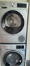 西門子（SIEMENS）iQ300洗烘套裝 10kg 智能除漬  強(qiáng)效除螨 滾筒洗衣機(jī)+10kg 熱泵烘干機(jī)  108AW+D80W 家電國(guó)家補(bǔ)貼 曬單實(shí)拍圖