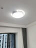 環(huán)繞發(fā)光主臥室吸頂燈護眼高亮書(shū)房間led吸頂燈現代簡(jiǎn)約家用燈具 護眼燈*圓50CM-三色變光 曬單實(shí)拍圖