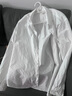 BLACKMONDAY純棉牛津紡長袖襯衫男全棉抗皺免燙純色男士商務(wù)休閑襯衣 曬單實(shí)拍圖