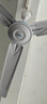 奧克斯（AUX）吊扇電風(fēng)扇工業(yè)風(fēng)扇工業(yè)吊扇大風(fēng)力電扇空氣循環(huán)扇 56寸白壁控式 曬單實(shí)拍圖