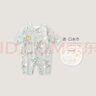 巴厘小豬女寶寶連體衣夏季長袖薄款空調(diào)服睡衣新生兒綁帶和尚服嬰兒衣服 鴨鴨出游記 【送口水巾】 59cm 曬單實(shí)拍圖