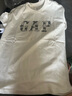 Gap男女裝2025夏季新款西部印花logo純棉短袖T恤寬松上衣729369 白色 S (165/88A) 亞洲尺碼 曬單實(shí)拍圖