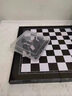 得力（deli）磁吸國際象棋兒童學生黑白磁性比賽訓練益智折疊款加大號 曬單實拍圖