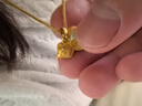 六福珠寶黃金吊墜六字真言福滿傳家足金葫蘆不含項(xiàng)鏈 計(jì)價(jià) 約4.68克 曬單實(shí)拍圖