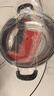 科固（KEGOO）火鍋鍋具湯鍋燃氣灶電磁爐通用30cm 煲湯燉煮粥鍋加厚不銹鋼KG115 曬單實拍圖