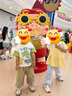巴厘小豬男寶夏裝男童T恤短袖兒童夏季薄款體恤嬰兒上衣女童半袖寶寶衣服 【小恐龍】草綠 100 曬單實拍圖