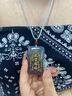 天官賜福【三清山】瑪瑙玉髓平安無事牌吊墜道家護身符送禮物 天官賜?？?曬單實拍圖