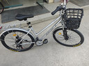飛鴿（FLYING PIGEON）自行車(chē)通勤車(chē)成人男女青少年大中學(xué)生車(chē)騎行代步復古老式變速單車(chē) 卡布奇諾-禧瑪諾21速 太空銀 26寸適合150-180cm 曬單實(shí)拍圖