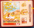 覓芯北京故宮文創(chuàng)紀(jì)念品冰箱貼宮廷貓中國(guó)風(fēng)伴手禮手賬本禮盒套裝12歲女孩生日禮物小學(xué)生升學(xué)宴禮物 挽秋【手賬本+冰箱貼+徽章+膠帶+香檳金星星筆】 曬單實(shí)拍圖