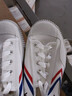 回力鞋經(jīng)典復古帆布鞋男鞋女鞋跑步鞋田徑鞋訓練鞋體考鞋WD-2A 回力WD-2A白色 40 曬單實(shí)拍圖