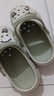 安尚芬護(hù)士洞洞鞋女款夏季2025新款手術(shù)室靜音防滑厚底辦公室涼拖鞋外穿 米綠 38-39 正碼【內(nèi)長245mm】 曬單實(shí)拍圖