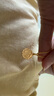 周大福肖邦鏈黃金素鏈足金項(xiàng)鏈(工費(fèi)280)45cm約5.75g EOF1604七夕 曬單實(shí)拍圖