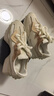 NEW BALANCE NB官方25新款情侶款毛絨鞋帶輕便百搭舒適休閑鞋327系列 米色/白色/米白色 U327WTL 36 (腳長(zhǎng)22cm) 曬單實(shí)拍圖