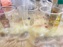 雙槍（Suncha）咖啡杯一次性奶茶杯冰飲料杯子帶蓋加厚茶水果汁杯子400ml*20套  曬單實拍圖