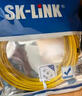 SK-LINK 光纖跳線 LC-LC電信級(jí)單模雙芯千兆萬(wàn)兆UPC光纖線機(jī)房收發(fā)器尾纖 低煙無(wú)鹵 SK-TXSM-2LCLC1M 1米 曬單實(shí)拍圖
