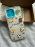 形物適用蘋果16ProMax手機(jī)殼 iPhone16 pro max保護(hù)套 潮牌卡通創(chuàng)意防摔抗指紋簡(jiǎn)約男女款-透明 曬單實(shí)拍圖