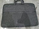 邦帛世手提電腦包筆記本收納袋華為蘋(píng)果聯(lián)想惠普1415.6寸斜挎女游戲本男 電腦包+肩帶【簡(jiǎn)約黑】 曬單實(shí)拍圖