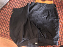 速比濤（Speedo）男士夏季泳褲沙灘褲速干防尷尬沖浪游泳褲海邊度假裝備 黑色/芒果黃【新升級】 2XL (40) 身高190/體重100腰圍102 曬單實拍圖