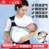 光多拉 嬰兒背帶前抱式新生兒出行抱娃神器解放雙手0-1歲可用透氣款 曬單實拍圖