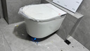 hansrapo德國漢斯壁掛式智能馬桶虹吸式水電隱藏免入墻懸空極簡家用坐便器 「全智能」 自動+泡沫防濺+沖洗 曬單實(shí)拍圖