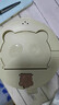 泡面碗宿舍學(xué)生帶蓋可瀝水泡面神器不銹鋼食堂打飯飯碗保溫大容量 【奶白】+餐具 1600ml 曬單實(shí)拍圖