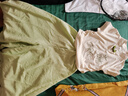 童槐女童夏季漢服套裝2025新款兒童國(guó)風(fēng)超仙清新盤(pán)扣短袖闊腿褲兩件套 綠竹色【兩件套】 150 【建議身高140cm左右】 曬單實(shí)拍圖