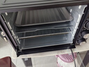 格蘭仕（Galanz）【國家補貼】電烤箱 家用 40L大容量 上下獨立控溫 多層烤位 機械操控 烘培爐燈多功能 K42 經(jīng)典黑 40L 黑色 曬單實拍圖