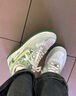 耐克（NIKE）【定制】AirForce1蛇年小青蛇空軍一號涂鴉舒適防滑耐磨低幫板鞋 白綠色 41 曬單實拍圖