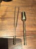逸居客（YIJUKE）【2件套】黃銅合金茶夾茶勺養(yǎng)壺筆茶鑷子茶杯夾子茶具配件六君子 竹節(jié)茶勺+茶夾2件套 曬單實拍圖