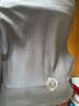皮爾卡丹（pierre cardin）短袖T恤男夏季冰絲無(wú)痕打底衫男士商務(wù)休閑上衣男裝 中灰 3XL 曬單實(shí)拍圖