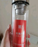 富光玻璃杯雙層帶茶隔大容量水杯 高檔商務(wù)泡茶杯 高硼硅杯子500ml 曬單實(shí)拍圖