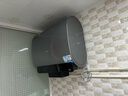 海爾（Haier）國(guó)家補(bǔ)貼20%雙膽扁桶電熱水器60升麥浪BK5 富鍶小藍(lán)瓶?jī)裟w洗 內(nèi)膽免清洗 3300W速熱家用一級(jí)能效 曬單實(shí)拍圖