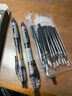 晨光（M&G）GP1008按動中性筆0.5mm按動式走珠筆學(xué)生考試專用刷題學(xué)習(xí)商務(wù)辦公簡約經(jīng)典簽字筆 GP1008黑色3支筆+10支替芯 曬單實拍圖