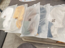 LEEME.ME粒米【7A抗菌】襪子男春夏季網(wǎng)眼船襪吸濕透氣短襪撞色男襪5雙裝 曬單實(shí)拍圖