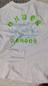 安德瑪（Under Armour）男女童休閑戶外寬松印花圓領(lǐng)短T童裝短上衣252320305 白色 160 曬單實(shí)拍圖