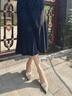 Ebonka高端品牌蝴蝶結(jié)水晶高跟鞋女細(xì)跟婚鞋氣質(zhì)單鞋情人節(jié)生日禮物 莊周戀蝶【精美禮盒】 8cm 37 【免費(fèi)刻字/定制】 【標(biāo)準(zhǔn)碼 曬單實(shí)拍圖