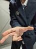 木村叔木村叔jk原創(chuàng)日系灰色西服外套女學(xué)生春秋季春秋季情侶款西服套裝 女款紺色西服外套JMS03 S 曬單實(shí)拍圖