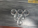 格娜斯水晶玻璃小茶杯功夫茶具品茗杯套裝加厚耐熱喝茶杯主人杯6只裝 曬單實(shí)拍圖