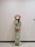 妙奕嘉新中式連衣裙改良版旗袍高級感中國風裙子2025夏季新款女裝小個子 東方韻竹旗袍 L 【建議100-110斤】 曬單實拍圖