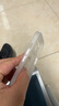 奶小鴨 適用蘋(píng)果13手機殼 iphone13保護套鏡頭全包超薄透明磨砂防摔軟殼男女款 霧紗白 曬單實(shí)拍圖