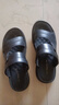 紅蜻蜓沙灘鞋夏季舒適軟底防滑透氣爸爸涼鞋兩穿涼拖鞋WTT24124 黑色 41 曬單實(shí)拍圖