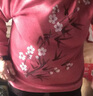 莫代爾品牌女士保暖內(nèi)衣媽媽冬季防寒加絨加厚套裝中老年人大碼中高領(lǐng) 胭脂紅 【升級(jí)加絨加厚】 XXL 曬單實(shí)拍圖