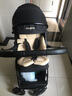 babyboat貝舟B5嬰兒車雙向輕便折疊高景觀新生寶寶可坐躺0-3歲遛娃手推車 5代 墨璟黑+3D護脊坐墊 曬單實拍圖