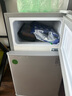 奧克斯小冰箱家用小型迷你冷藏冷凍兩用出租房宿舍用節(jié)能省電寢室辦公室電冰箱 【熱賣款 升級凈化去味】22A126DW銀 曬單實(shí)拍圖
